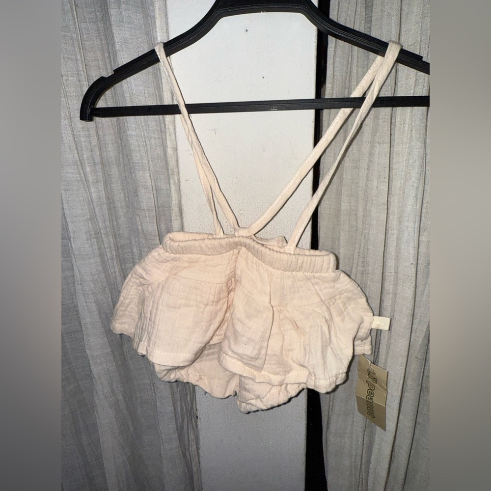 Little Peanut Ruffle String Bloomer,spring outfit
